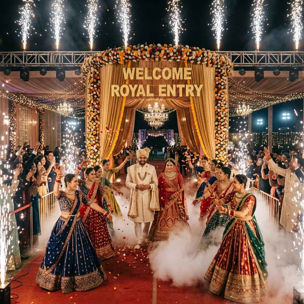 Explore Unique Wedding Entry Options